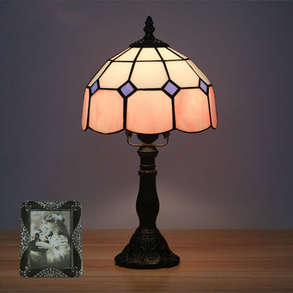 Seraphina – Lampe de table en verre Tiffany vintage