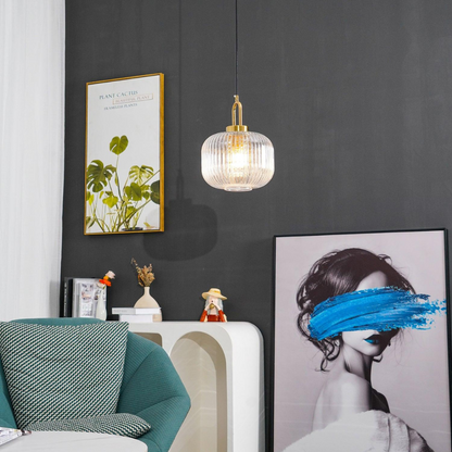 Josh – Lustre en verre nordique