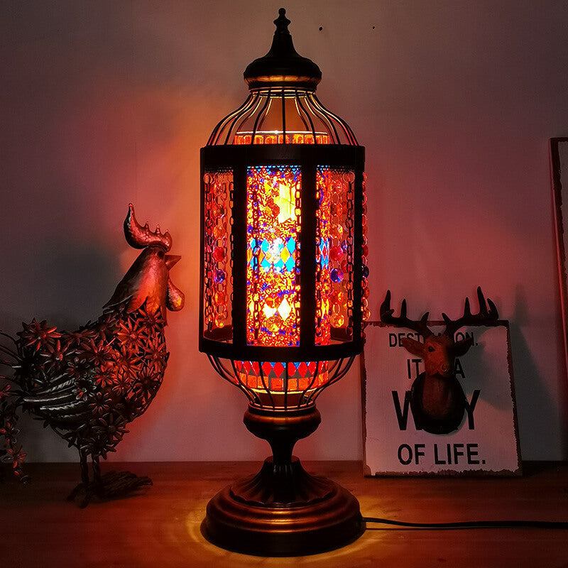 Meryem – Lampe de Table Mosaïque Turque Vintage