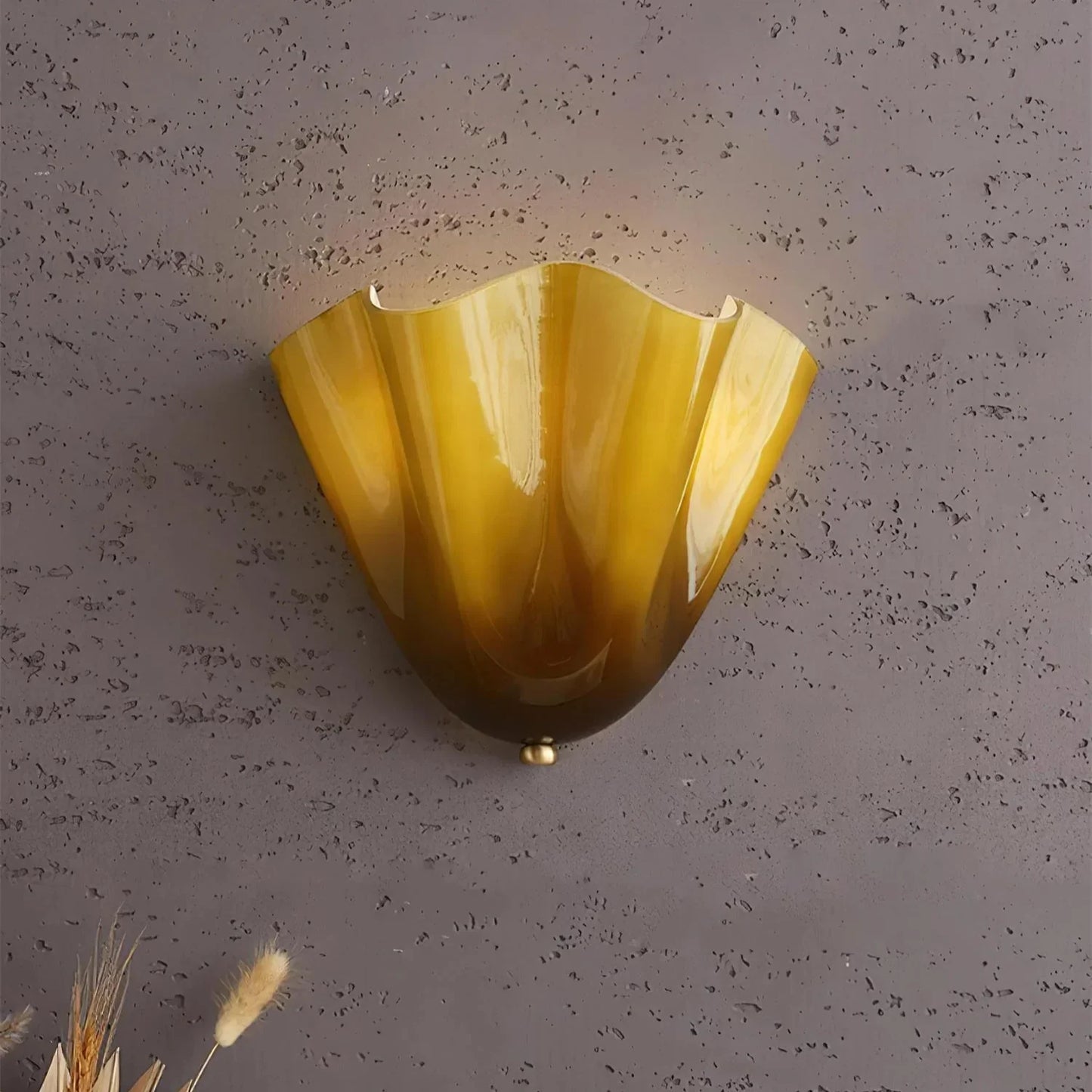 Stefan – Lampe en verre vintage