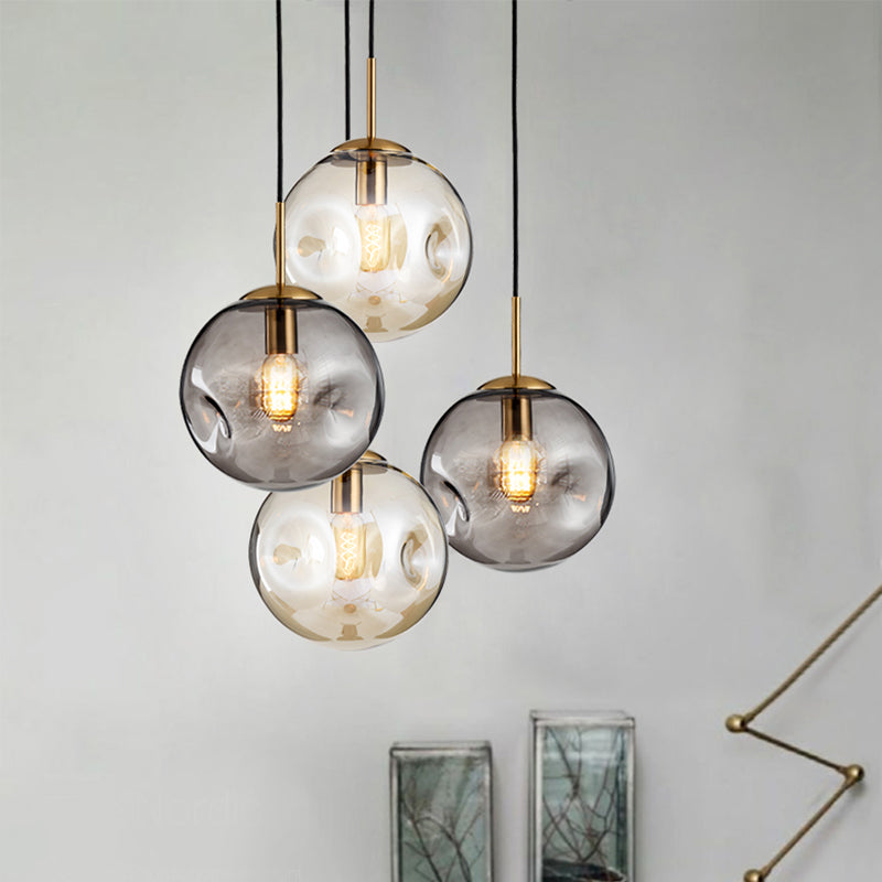 Elvion – Lampe Suspendue en Verre de Luxe Nordique