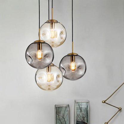 Elvion – Lampe Suspendue en Verre de Luxe Nordique