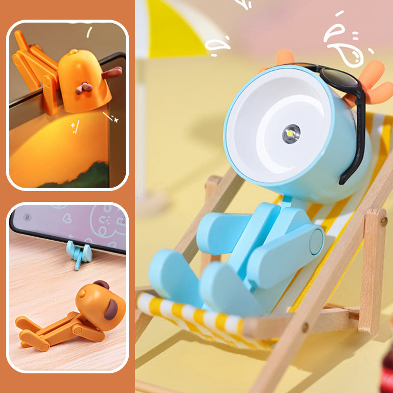 LumiPet – Veilleuse animale avec support téléphone