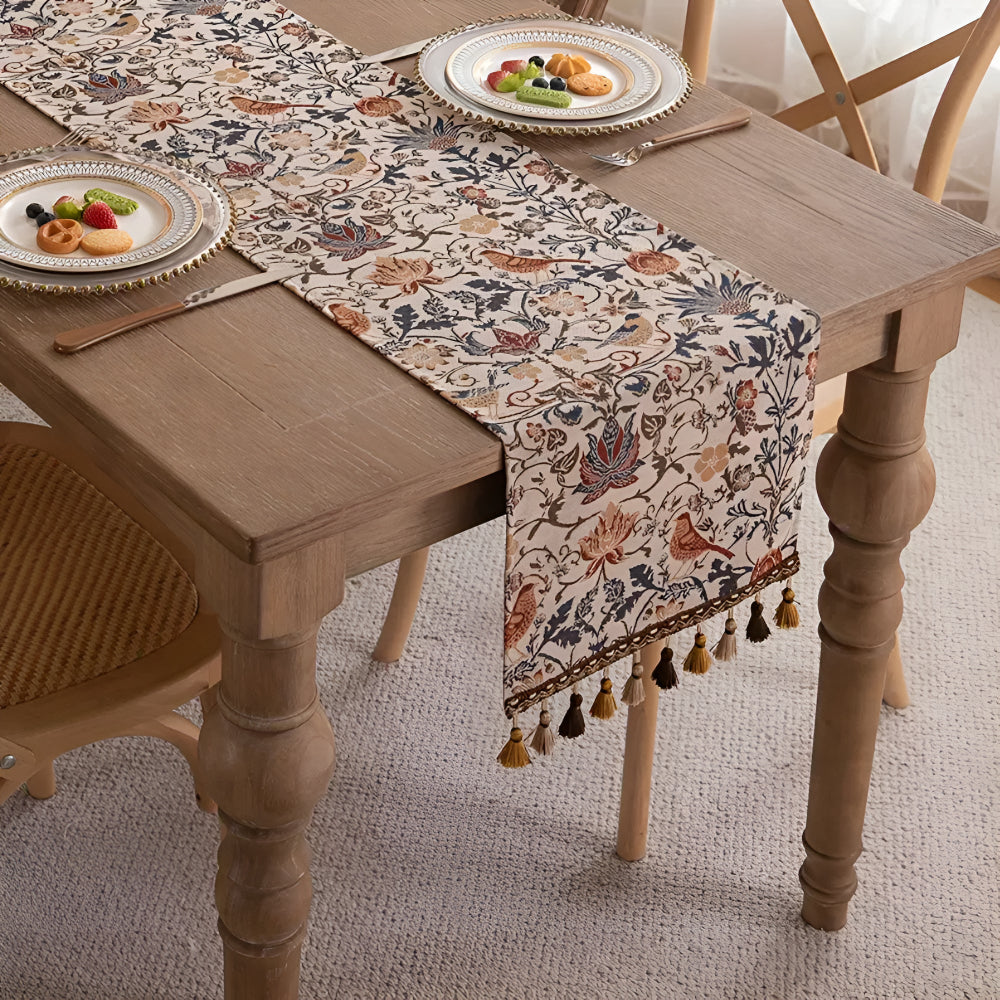 Hazel – Chemin de table à carreaux