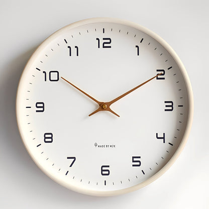 Alden – Horloge Murale en Bois Massif