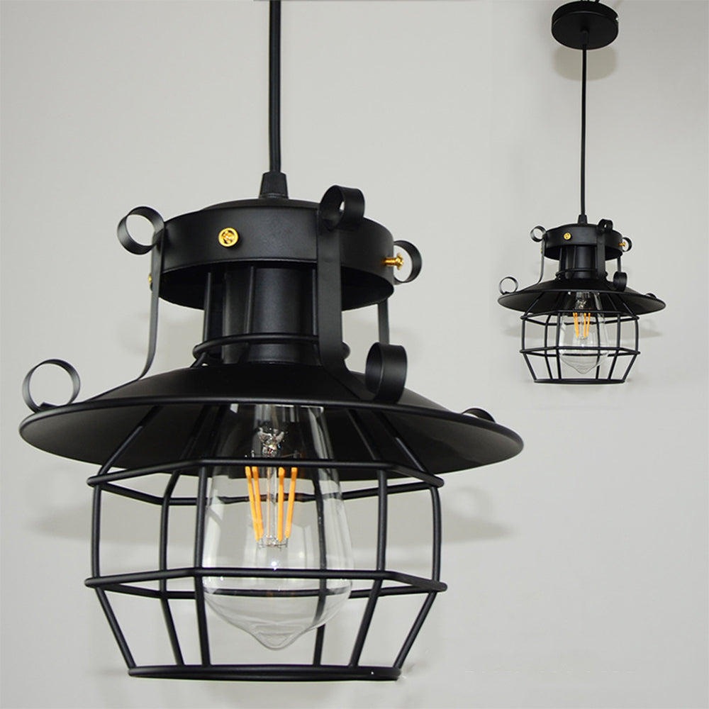 Vincenzo – Lampe suspendue en fer créative