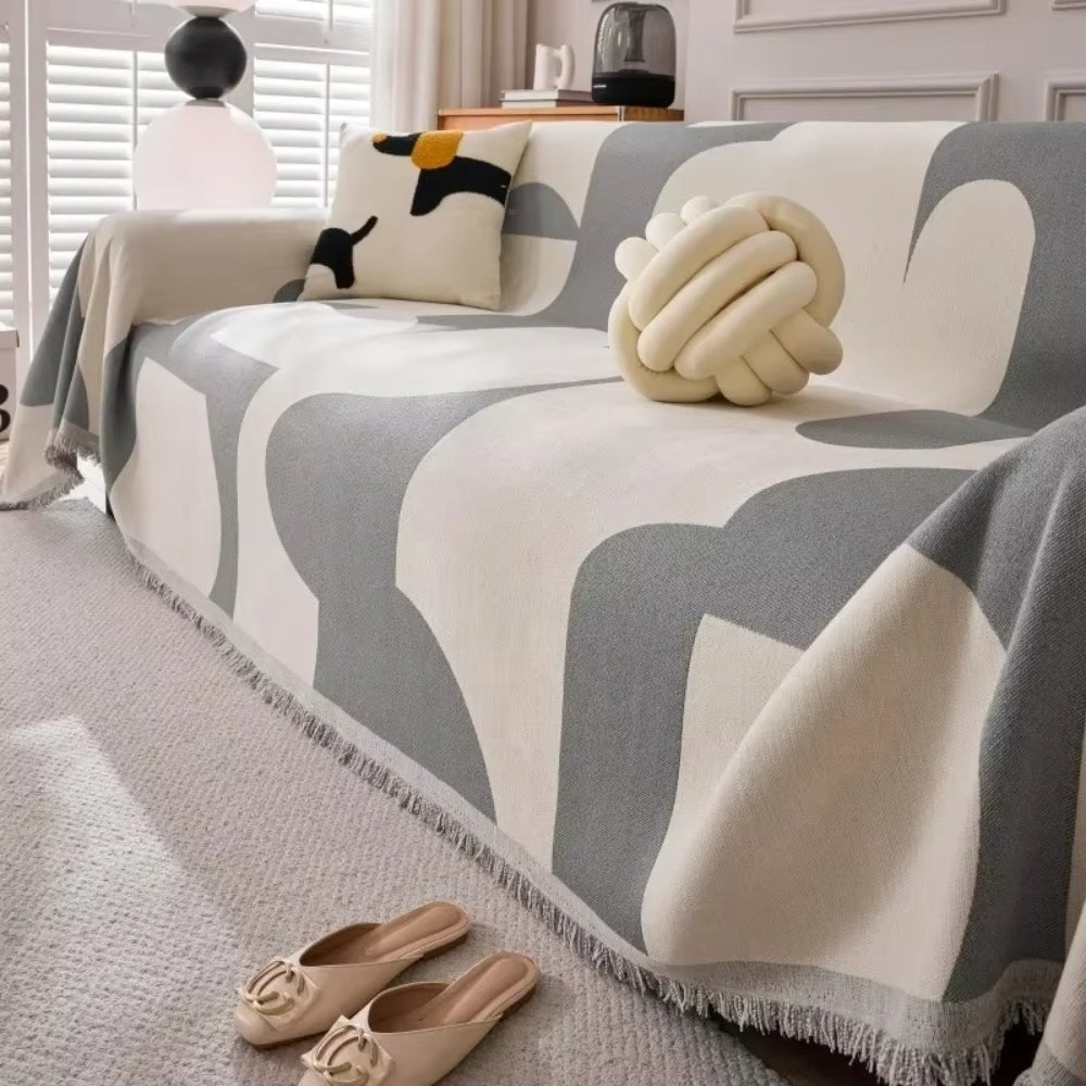 Nerie – Housse de canapé en chenille luxueuse