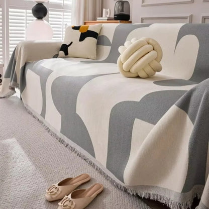 Nerie – Housse de canapé en chenille luxueuse