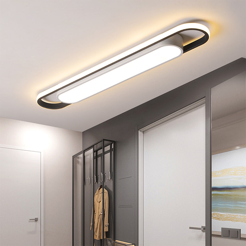 Elvin – Lampe de plafond LED rectangulaire