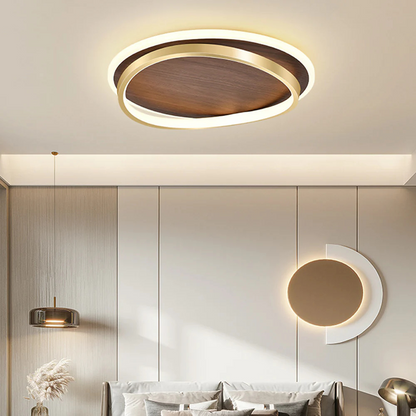 Kairo – Lampe de plafond en bois nordique