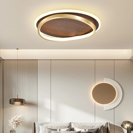Kairo – Lampe de plafond en bois nordique