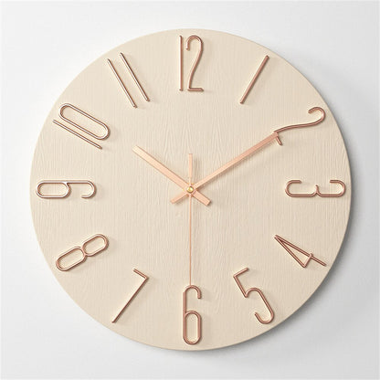 Rustom – Horloge murale de 12 pouces pour salon