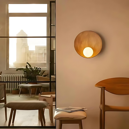 Hikari – Zen Coquille-Applique Murale