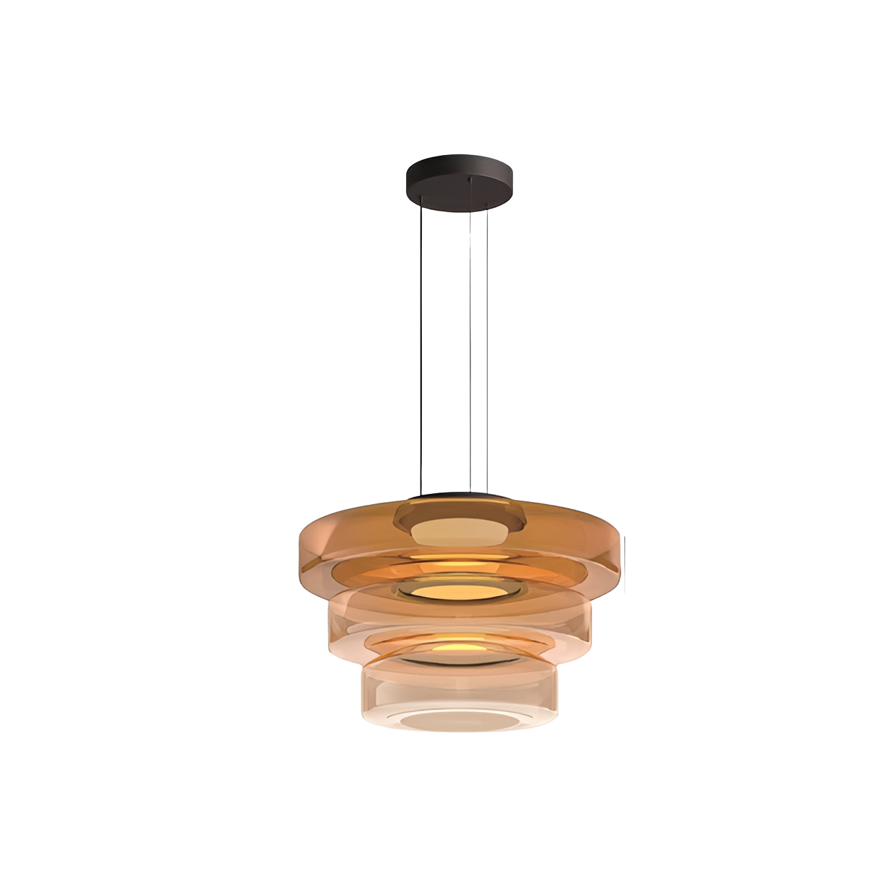 Max – Suspension en verre simple