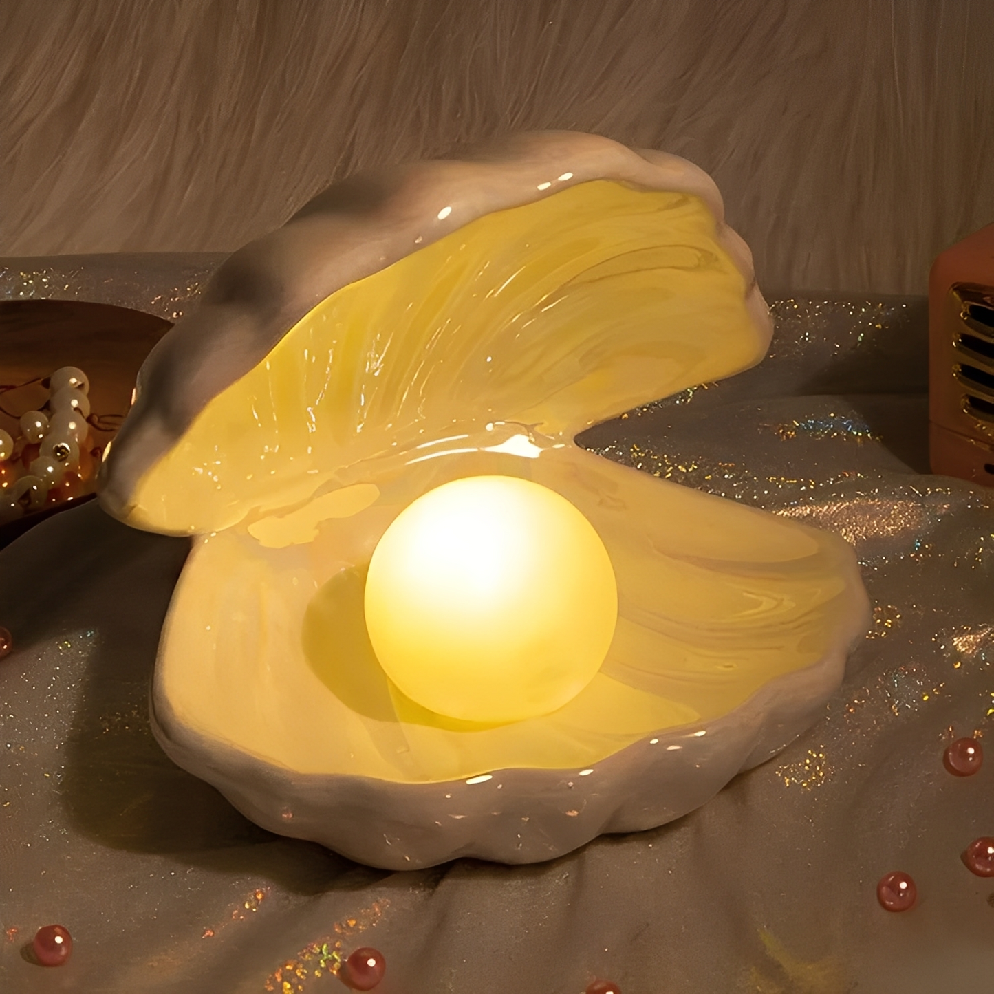 Maris – Lampe de Coquillage Nordique