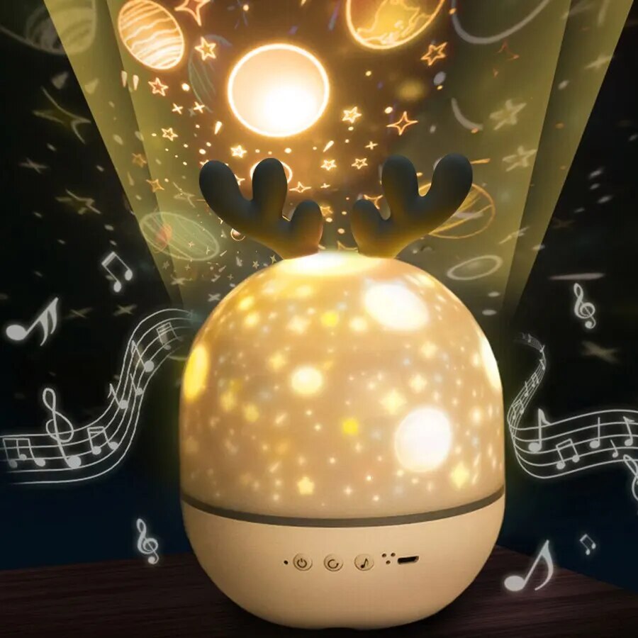 CielÉtoilé – Lampe LED avec effet ciel étoilé féérique