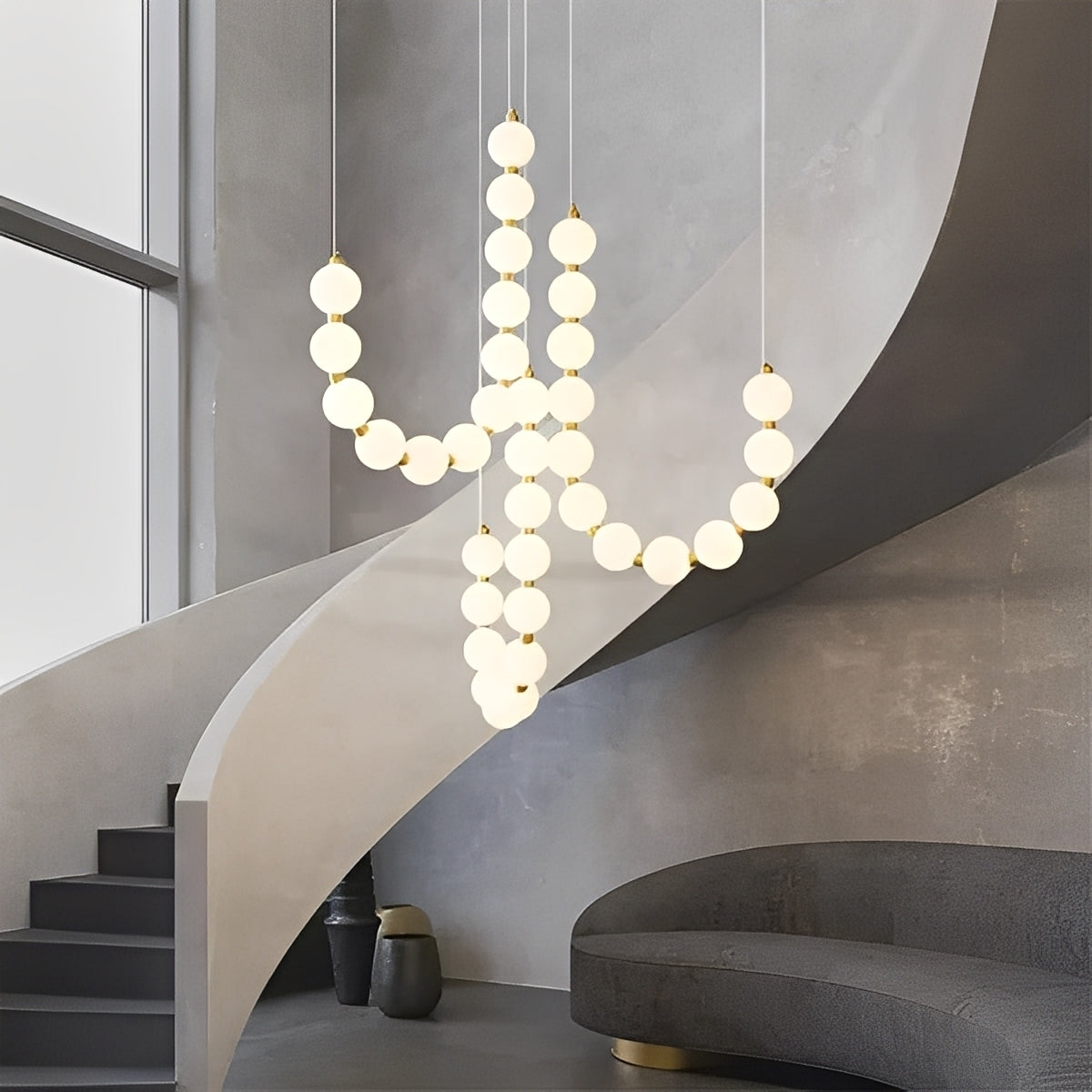 Rinako – Lustre Nordique Suspendu