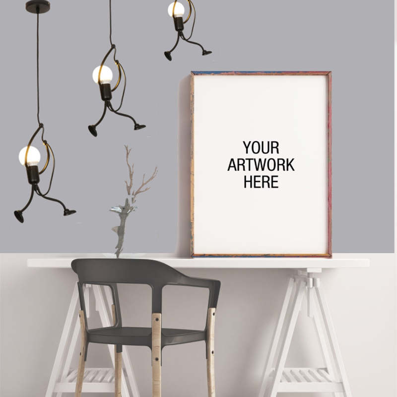 FerRetro – Lampe rétro au look super-héros industriel