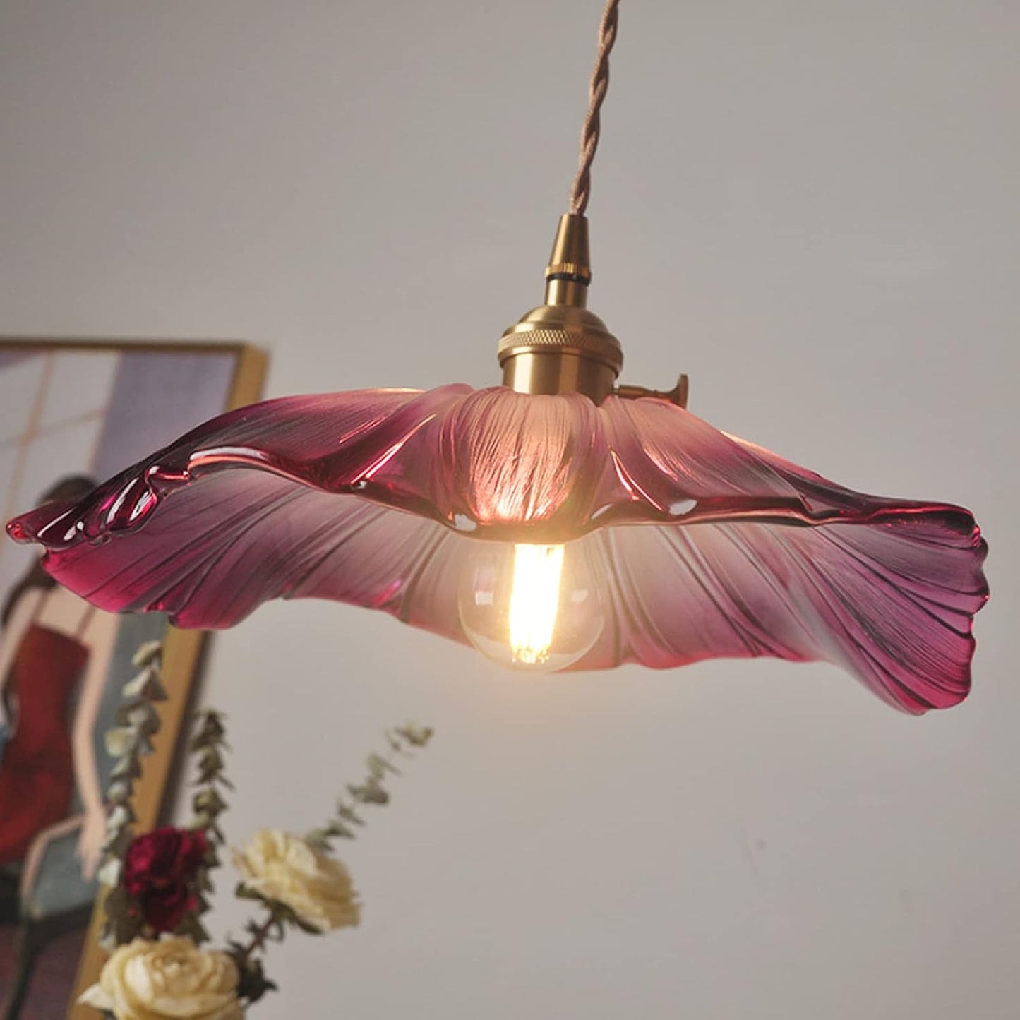 Karo – Suspension en verre rétro vintage