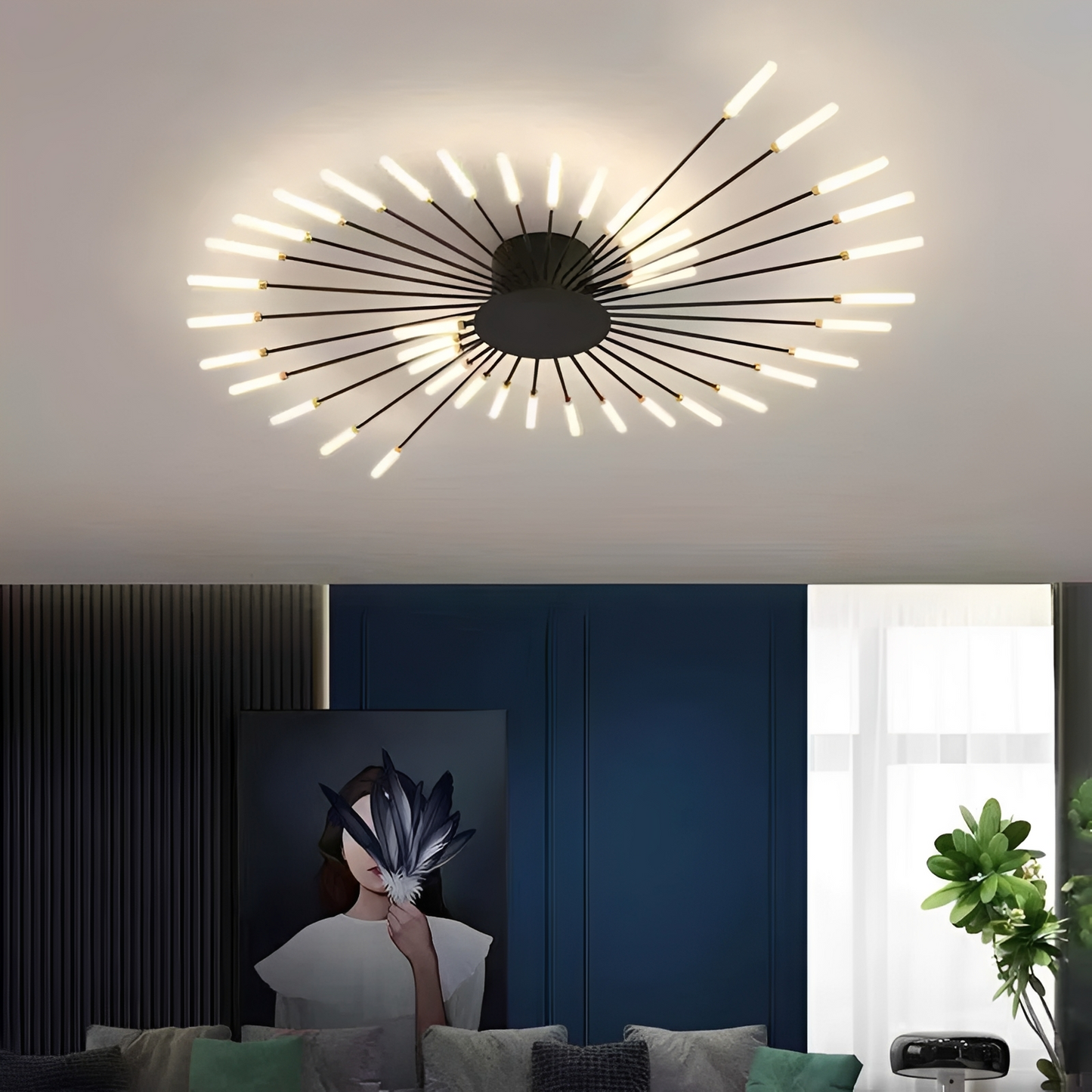 Aurix – Plafonnier LED Moderne Nordique