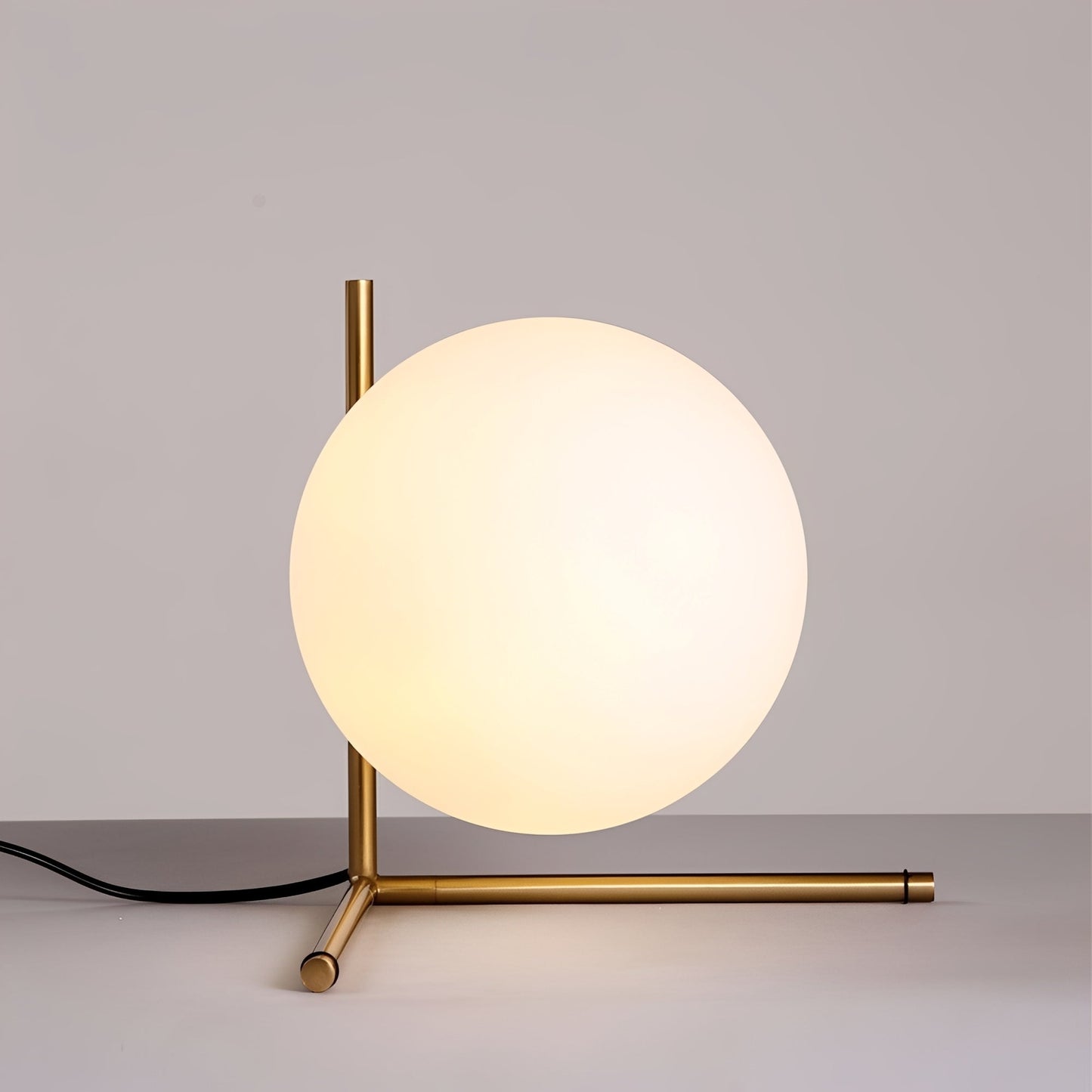 Raffy – Lampe de table sphère en verre simple