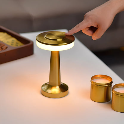 Zamira – Lampe de table rechargeable en forme d’haltère