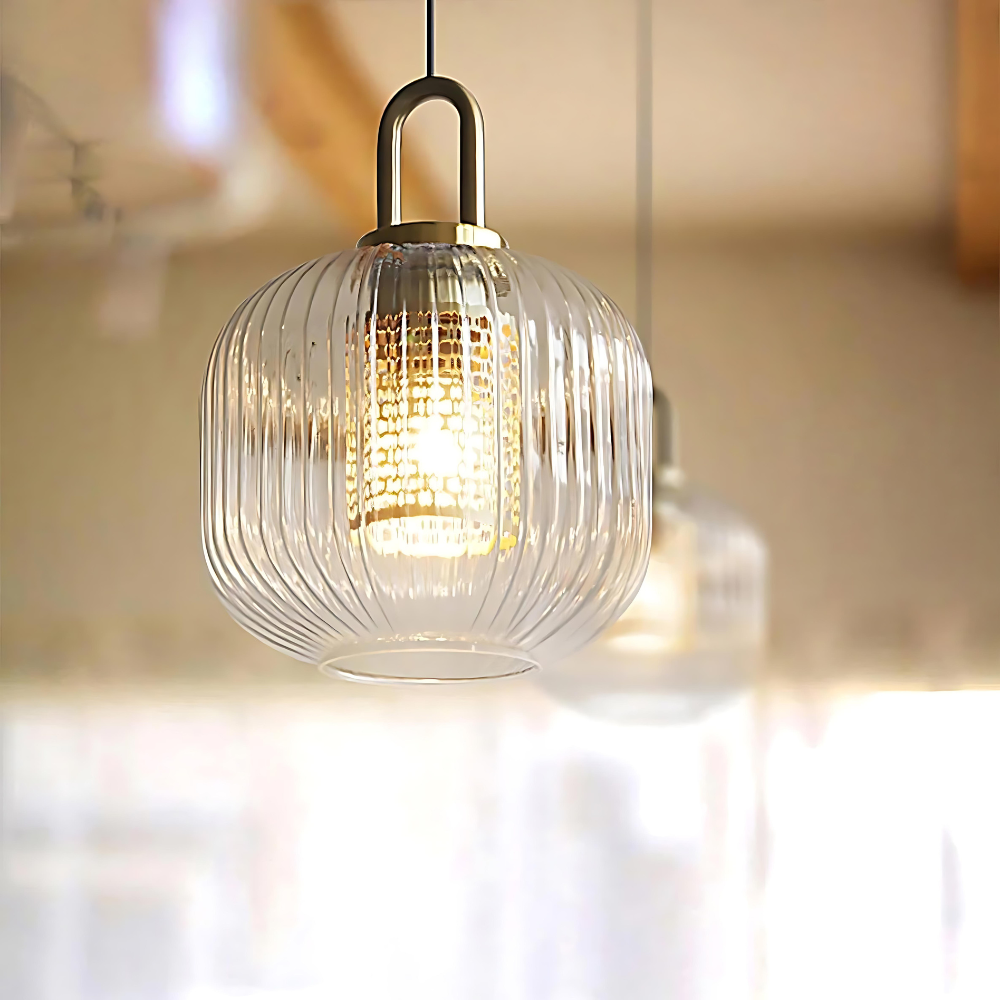 Josh – Lustre en verre nordique