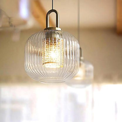 Josh – Lustre en verre nordique