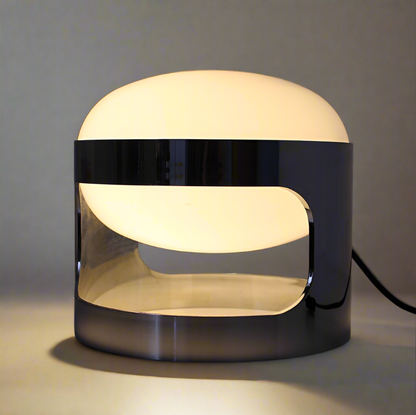 Lunor – Lampe de table en acier inoxydable light-luxury épurée