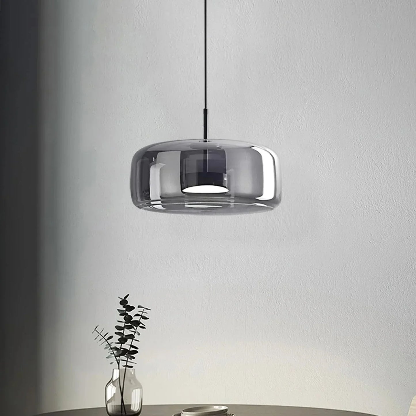 Viora – Lampe en verre moderne