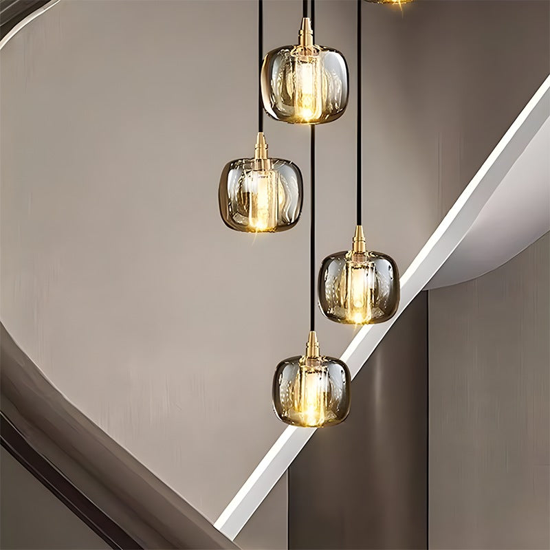 Akira – Suspension designer en cristal postmoderne