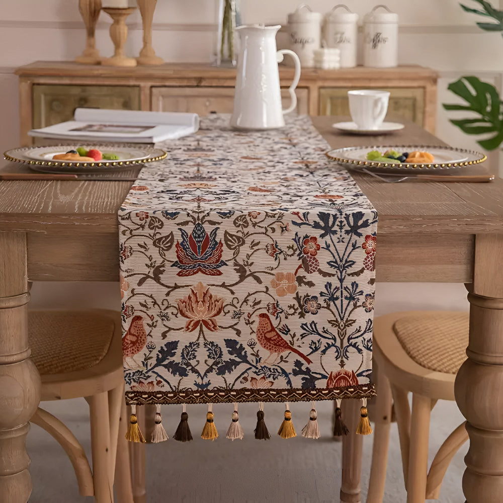 Hazel – Chemin de table à carreaux
