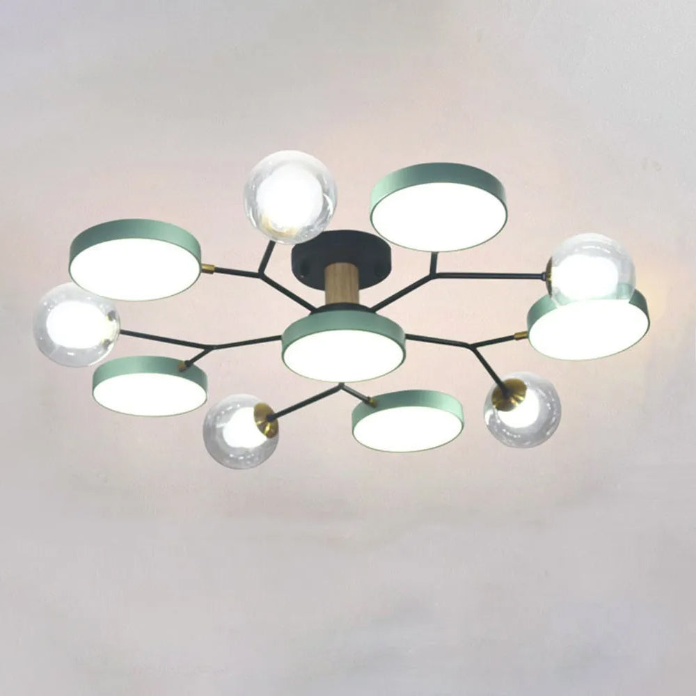 Darren – Lampe de plafond LED en design Branch
