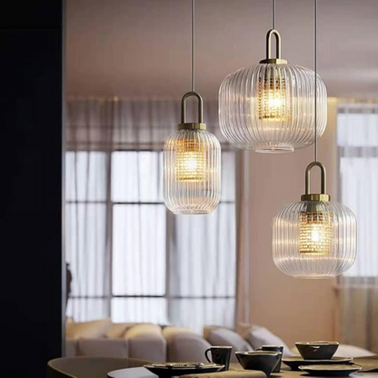 Josh – Lustre en verre nordique
