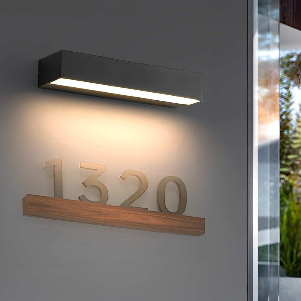 Nadir – Applique murale extérieure en aluminium