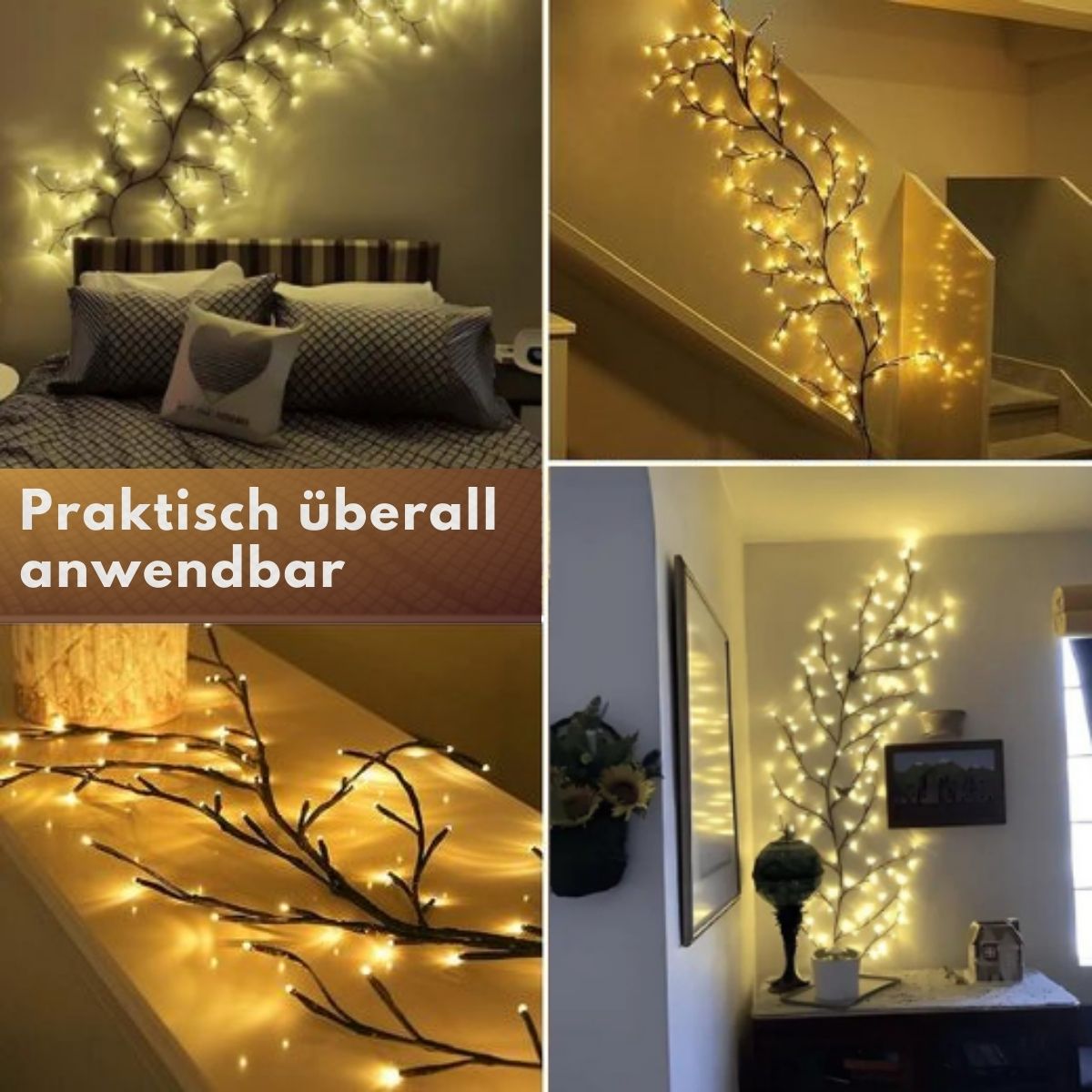 LianeLumineuse – Guirlande LED romantique au style vigne