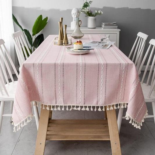 Bailey – Nappe élégante en coton-lin