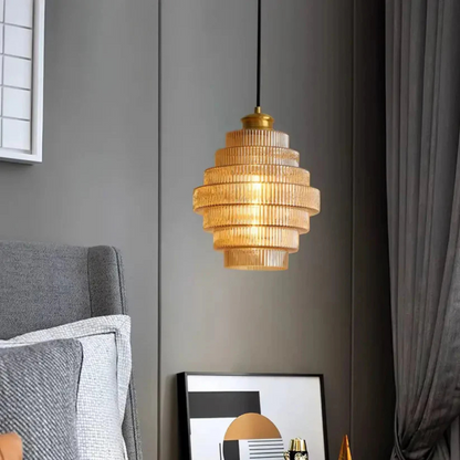 Gerry – Lampe pendante en verre simple