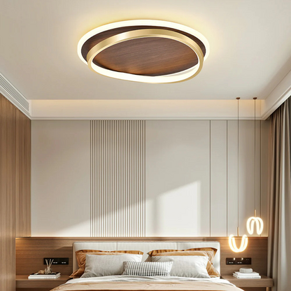 Kairo – Lampe de plafond en bois nordique
