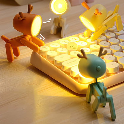 Nino – Lampe de nuit LED fait main