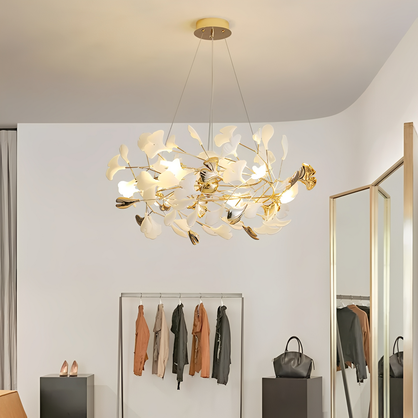 Ginkgoa – Lampe Suspendue Artistique