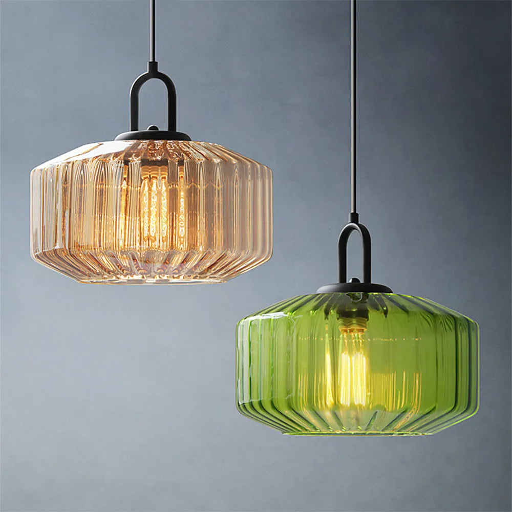 Vireo – Suspension en verre moderne