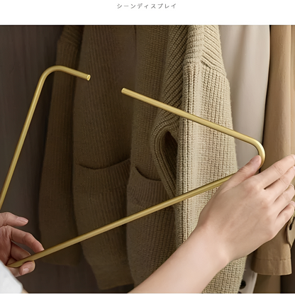 Hikari – Portant moderne en or et argent