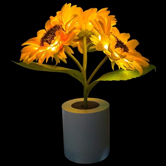 Solvyn – Lampe Tournesol Scintillante