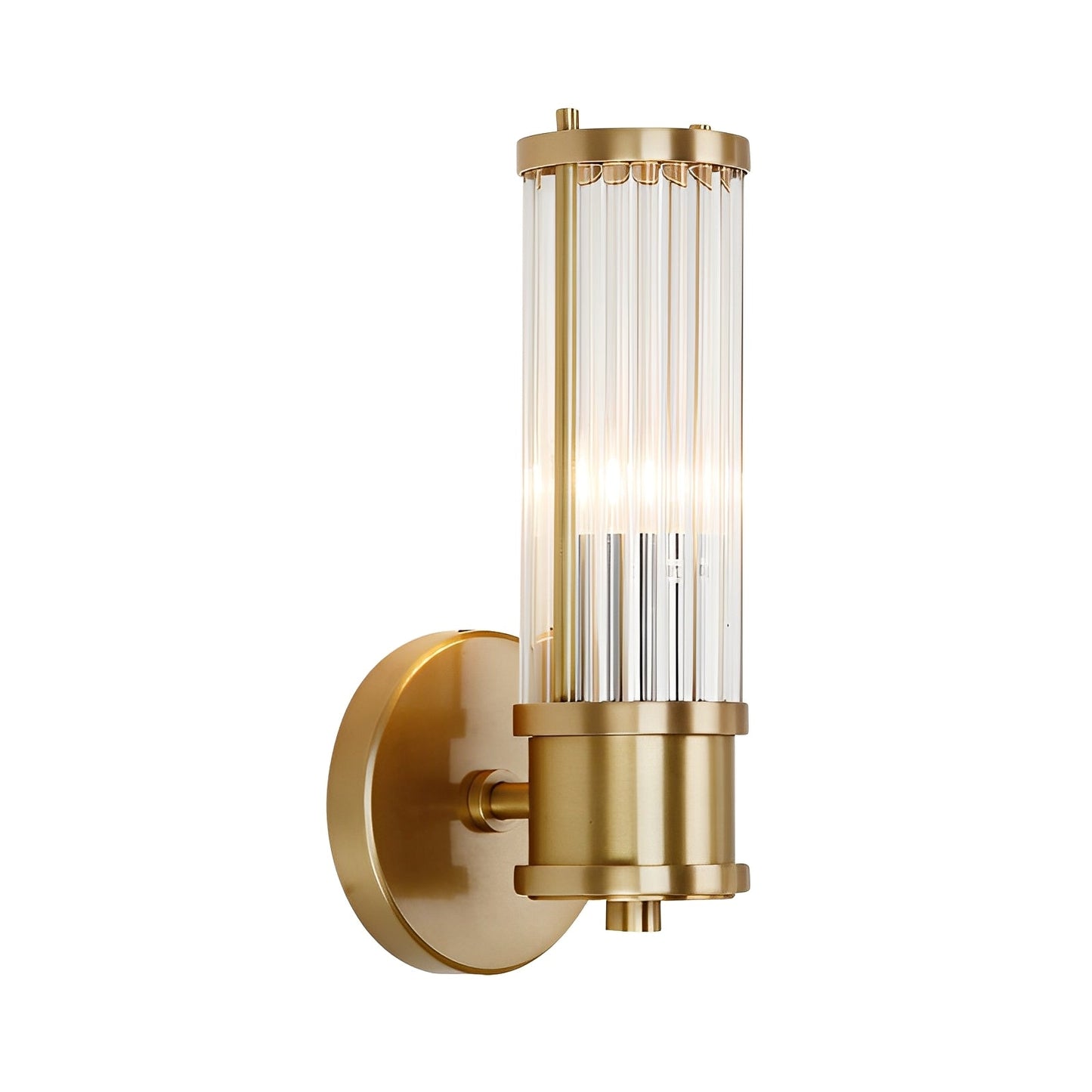 Valeria – Applique Moderne avec Cylindre en Cristal
