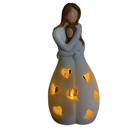 Maren – Lumière d'Amour Éternelle en Résine