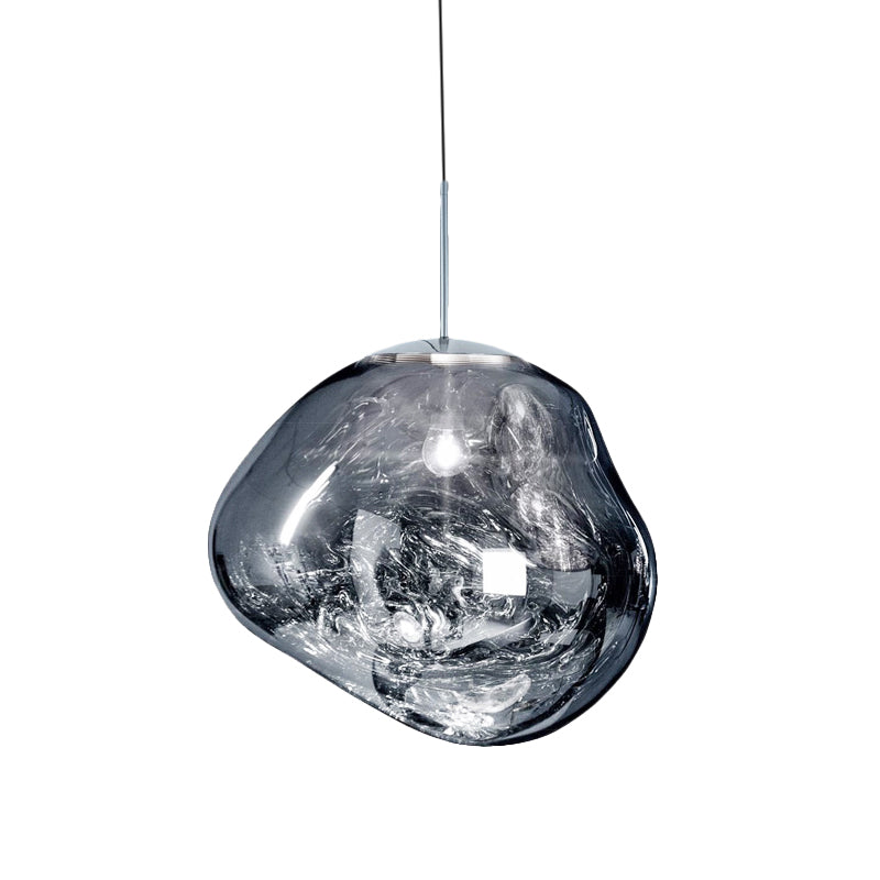 Edna – Suspension avec Design en Verre Irrégulier