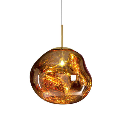 Edna – Suspension avec Design en Verre Irrégulier