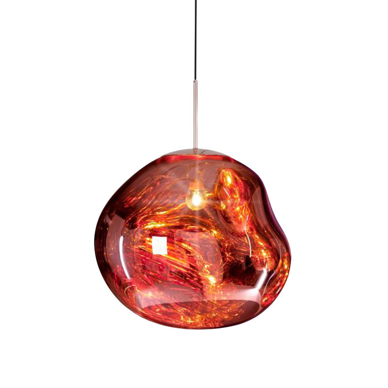 Edna – Suspension avec Design en Verre Irrégulier