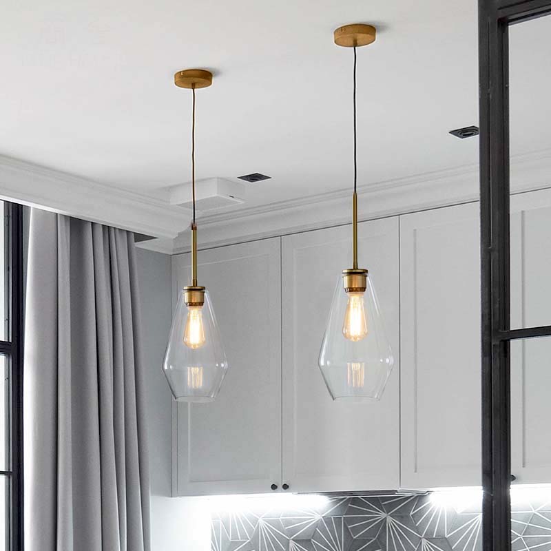 Avelin – Lampe Suspendue en Verre Nordique